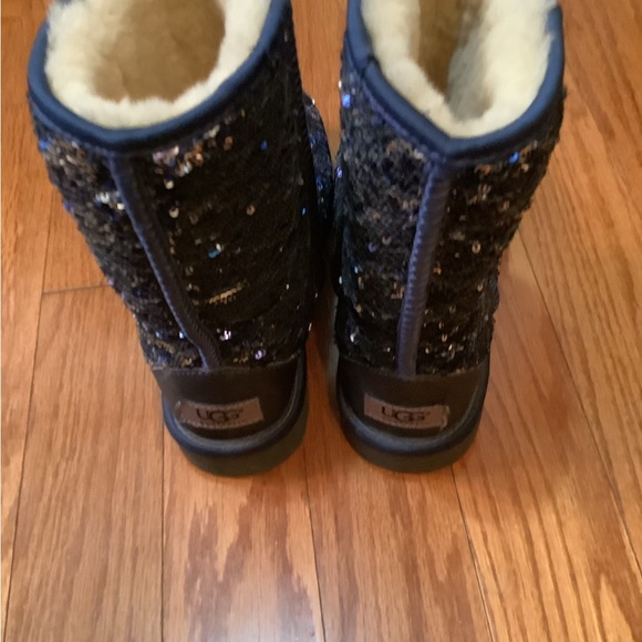 Ugg Blue Sequin Boots - Picture 8 of 11